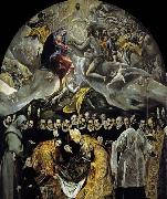GRECO, El The Burial of the Count of Orgaz France oil painting artist